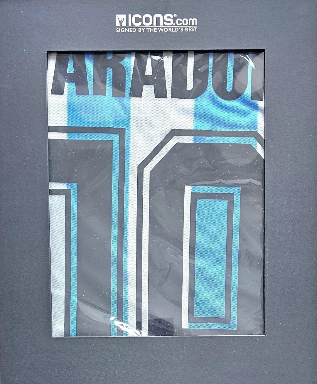 Diego Maradona 10 Argentina 1986 World Cup - Signed Soccer Shirt | Exclusive ICONS COA - Walkouts