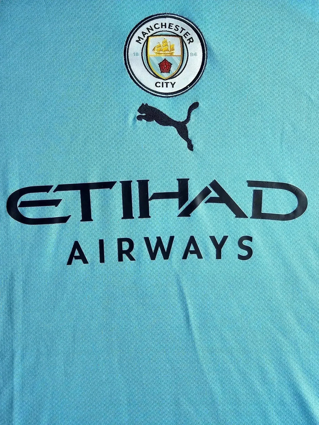 Erling Braut Haaland 9 Manchester City 2022-2023 Home - Signed Soccer Shirt | Champions League Edition - Walkouts