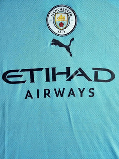 Erling Braut Haaland 9 Manchester City 2022-2023 Home - Signed Soccer Shirt | Champions League Edition - Walkouts