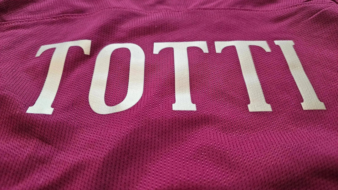 Francesco Totti 10 Roma - Player Issued Shirt | Extremely Rare Farewell Dinner Box - Walkouts