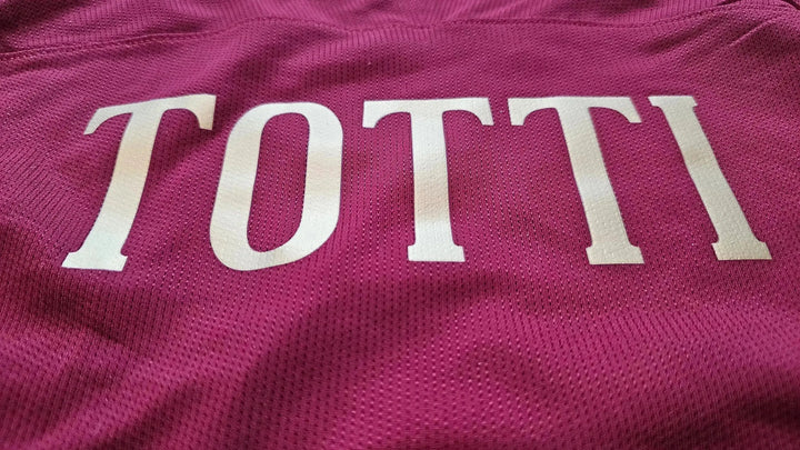 Back view showing the name &