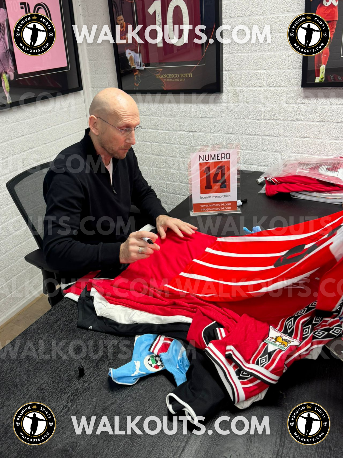 Signing proof photo for Jaap Stam (PSV Eindhoven) — 1994-1995 • #24JST20016603