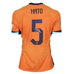 Jorrel-Hato-Holland-Match-Worn-Back-Signed - Walkouts