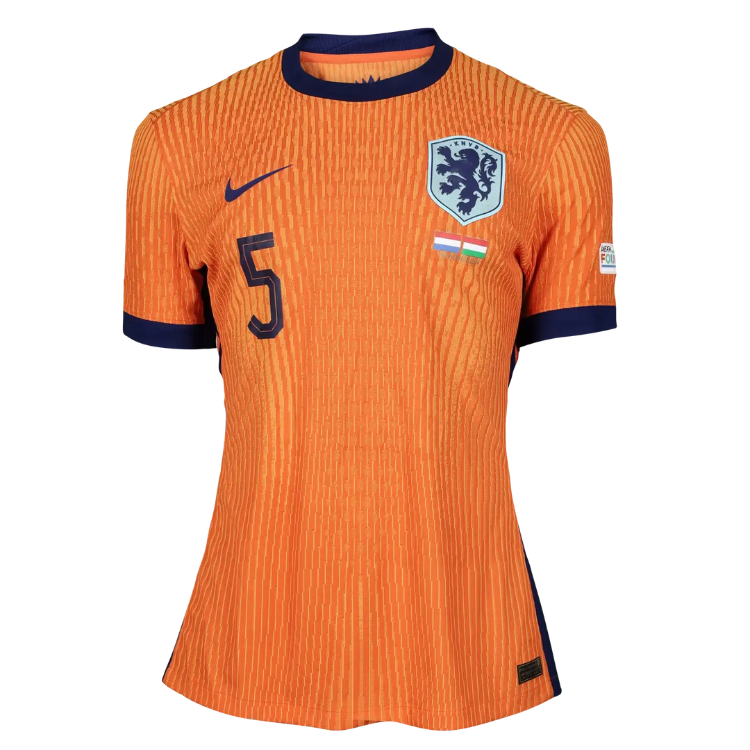 Jorrel Hato 5 Holland Signed Shirt | Match-Worn vs. Hungary