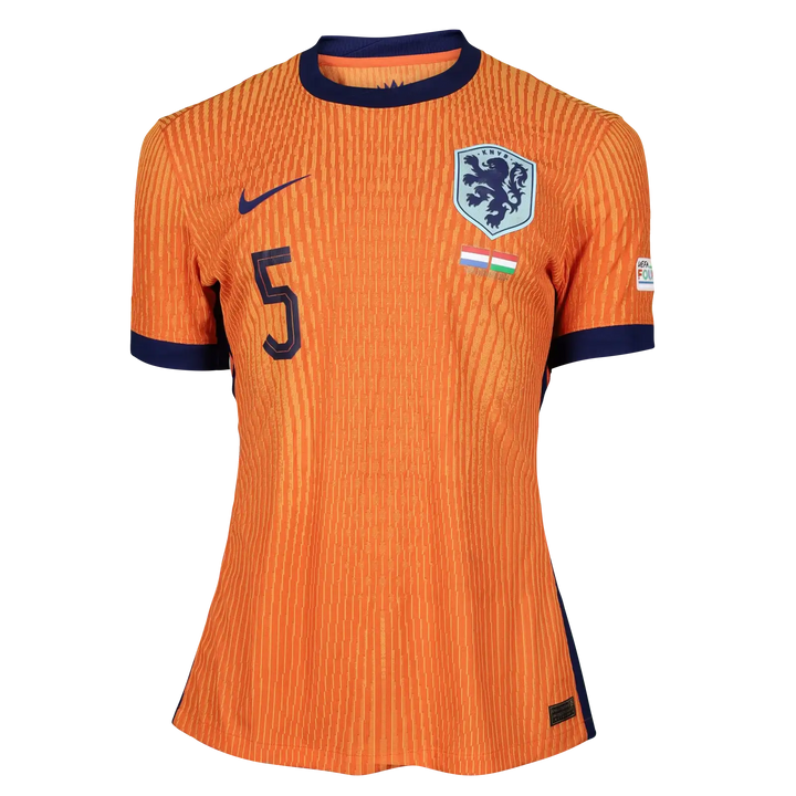 Jorrel Hato 5 Holland Signed Shirt | Match-Worn vs. Hungary