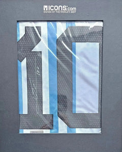 Lionel Messi 10 Argentina 2022 Home - Signed Soccer Shirt | ICONS Certification - Walkouts