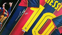 Lionel Messi 10 Barcelona 2020-2021 Home - Signed Soccer Shirt | Final Barça Season - Walkouts