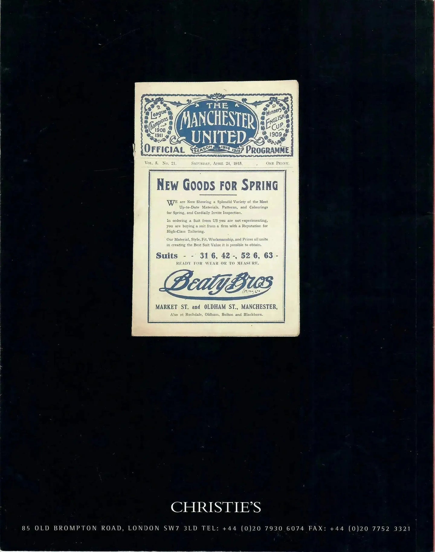 Back view featuring No. 9, AC Milan crest, and Marco van Basten’s signature.