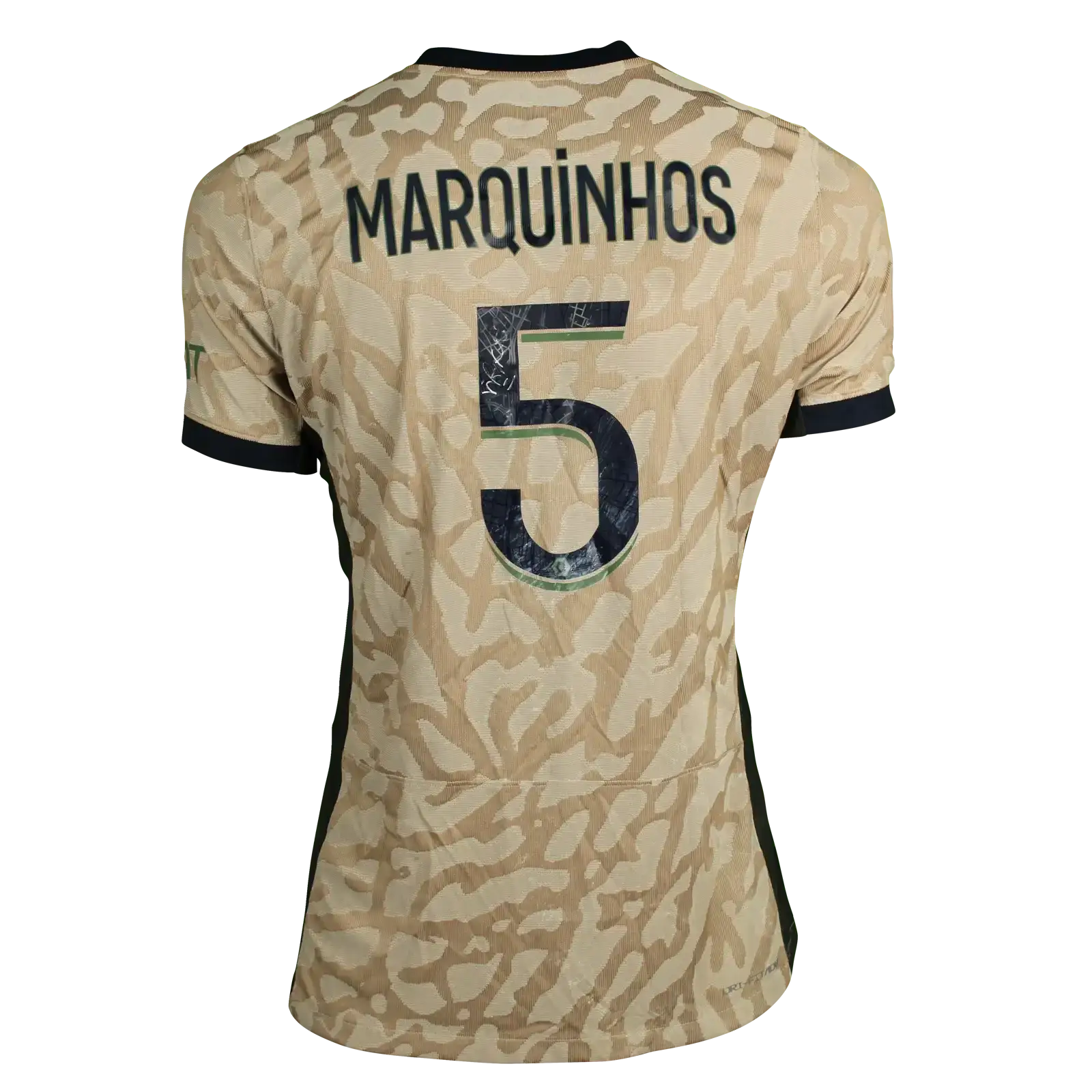 Marquinhos-PSG-Match-Worn-Back-Signed - Walkouts