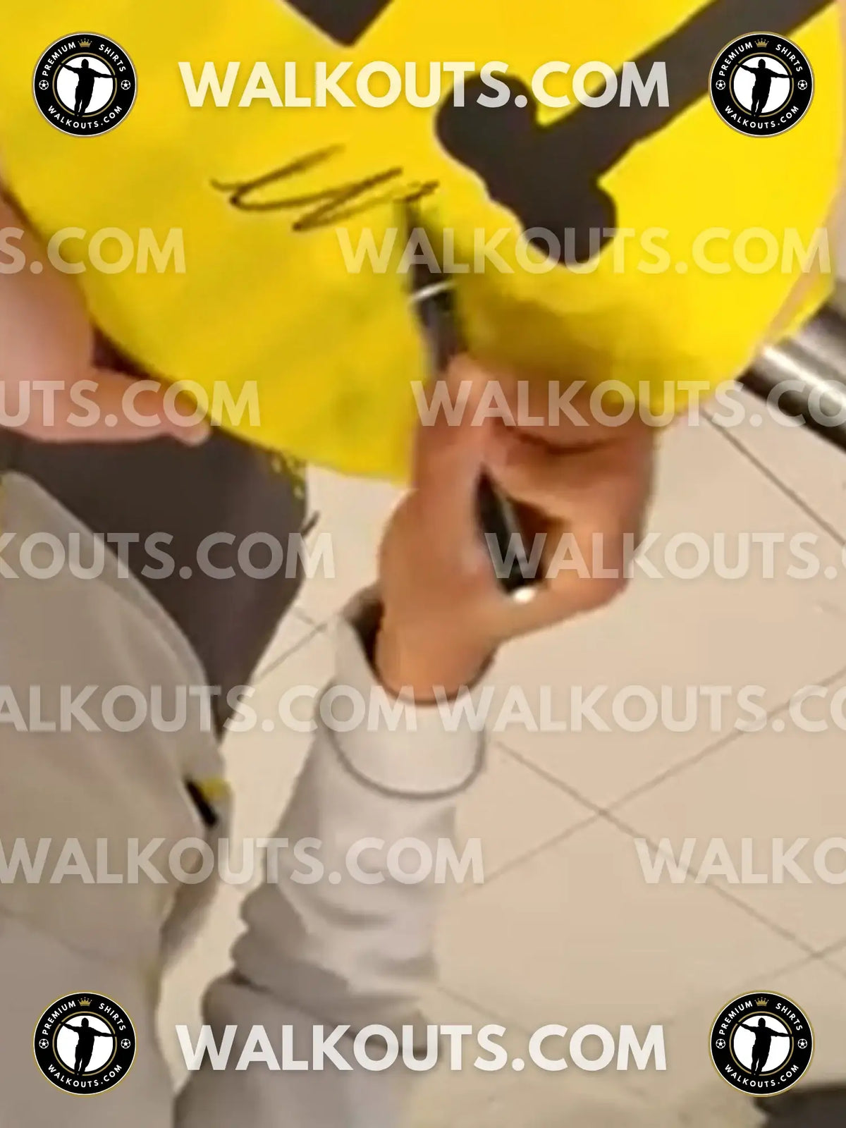 Signature close-up (signing proof) for Mathis Albert (Borussia Dortmund) - 2024-2025 • #26MAB20031641