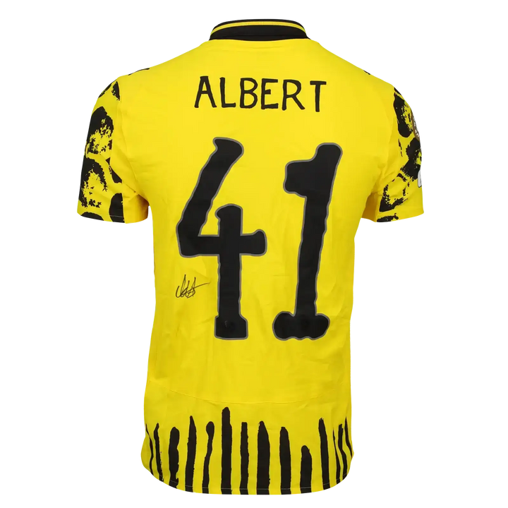 Mathis Albert 41 Dortmund | Match Issued Signed Football Shirt World Cup
