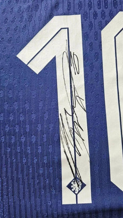 Memphis Depay 10 Holland Euro 2024 Away - Match Worn Shirt Signed | Iconic Hairband Game - Walkouts