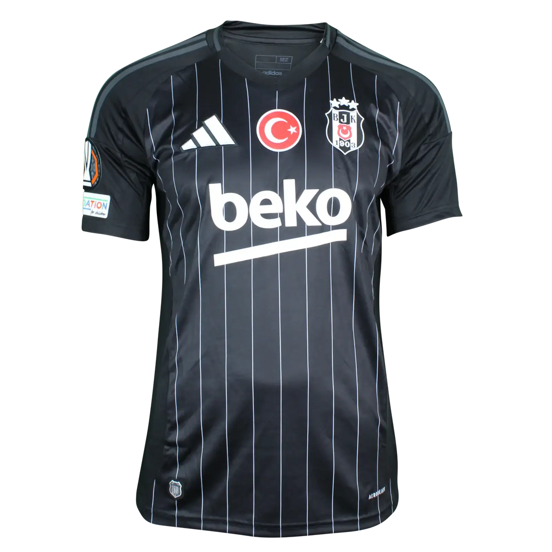 Mustafa 91 Beşiktaş Signed Football Shirt | 2024-2025 Worn vs. Ajax