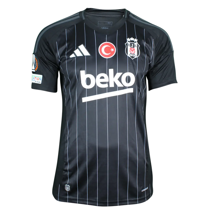 Mustafa 91 Beşiktaş Signed Football Shirt | 2024-2025 Worn vs. Ajax