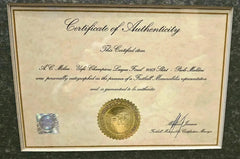 Certificate of Authenticity for A.C. Milan, UEFA Champions League Final 2003 Shirt - Paolo Maldini.