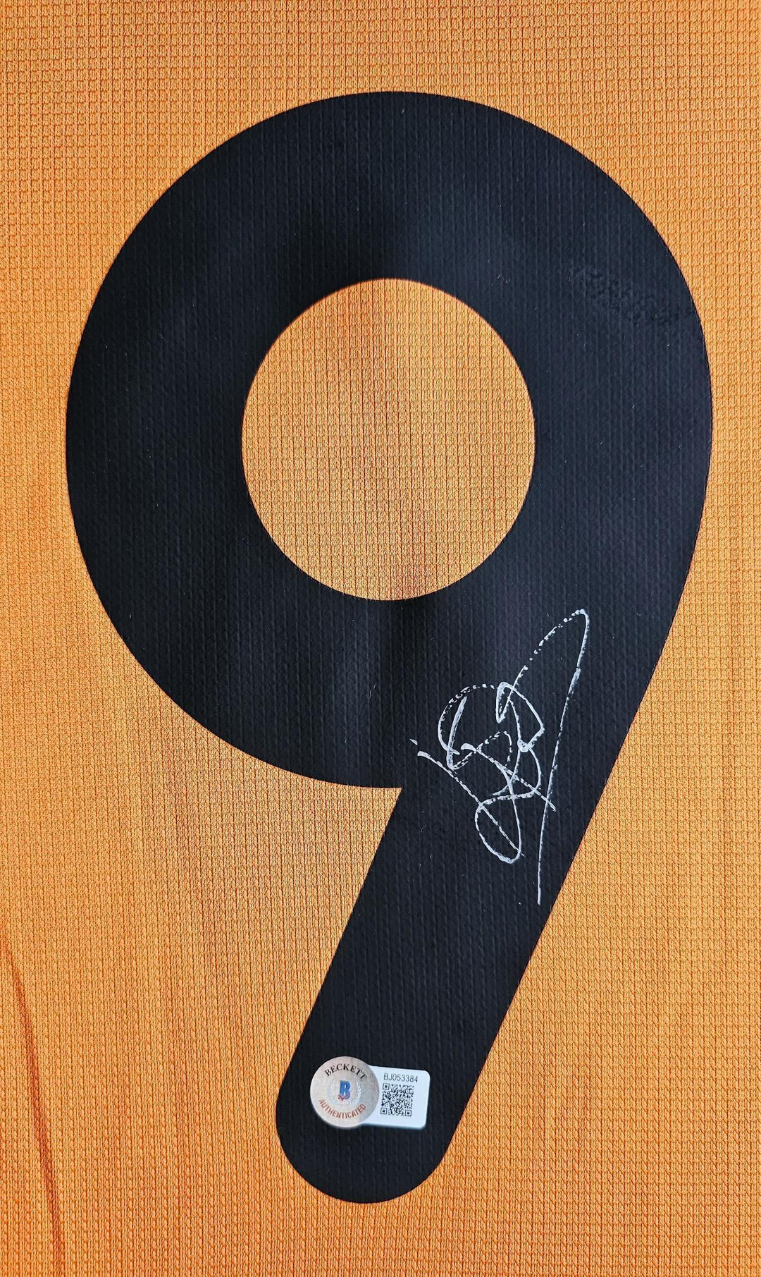 Patrick Kluivert 9 Netherlands Euro 2000 Home - Signed Soccer Shirt | Dutch Legend - Walkouts