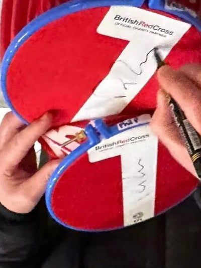 Signature close-up (signing proof) for Phil Parkinson (Wrexham A.F.C.) — 2023-2024 • #23PPA20021001