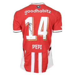 Ricardo-Pepi-PSV-Match-Worn-Back-Signed - Walkouts
