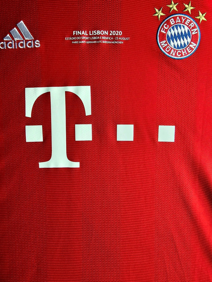 Robert Lewandowski 9 FC Bayern München 2019-2020 Home - Signed Soccer Shirt | UEFA Champions League Triumph - Walkouts