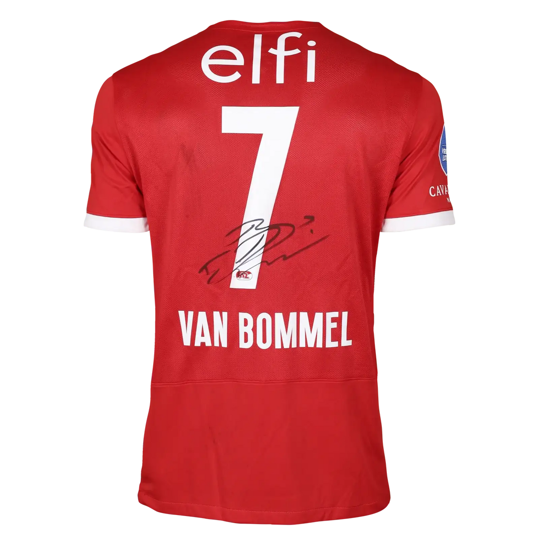 Ruben-van-Bommel-AZ-Ajax-Match-Worn-Back-Signed - Walkouts