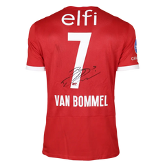 Ruben-van-Bommel-AZ-Ajax-Match-Worn-Back-Signed - Walkouts