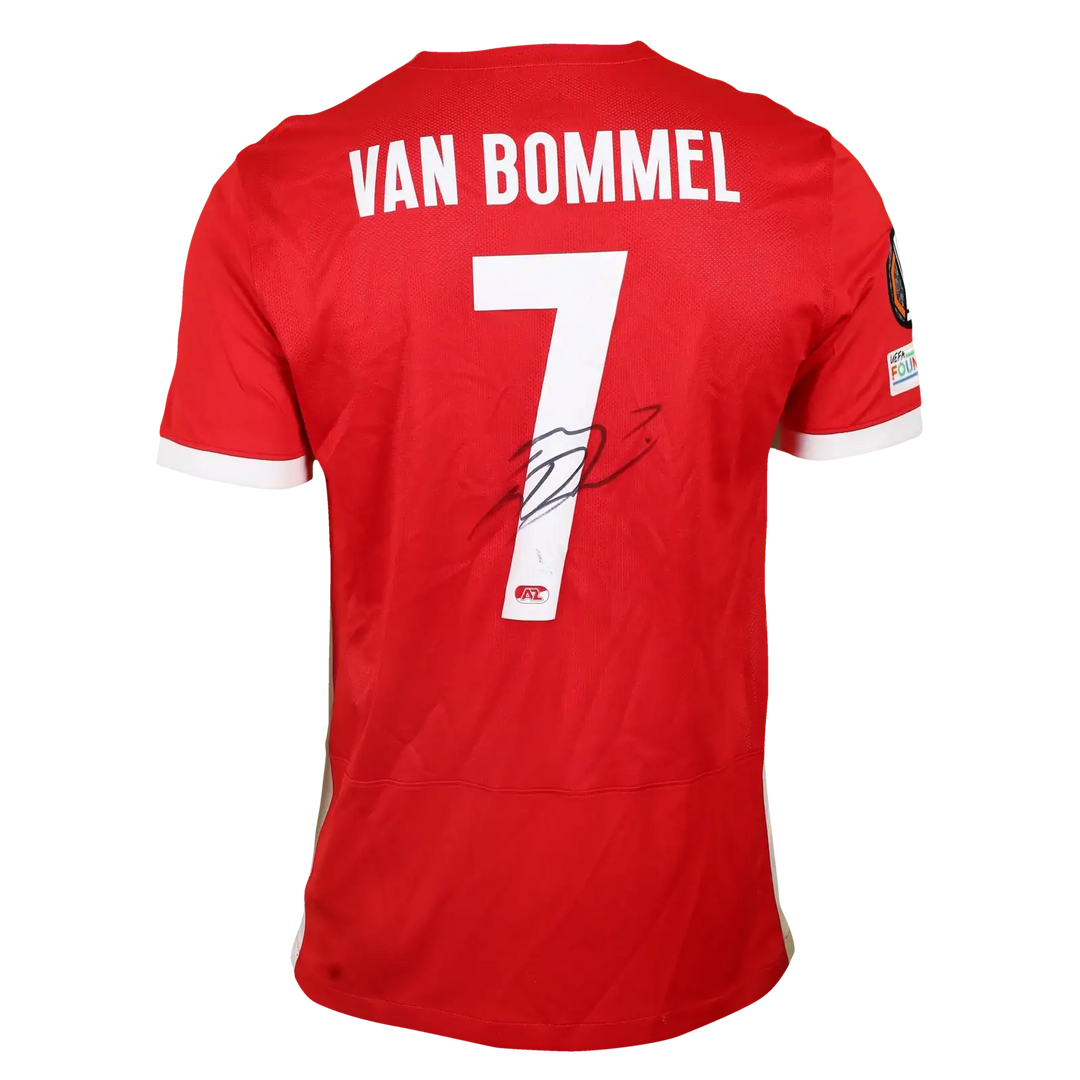 Ruben-van-Bommel-AZ-UCL-Match-Worn-Back-Signed - Walkouts