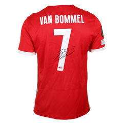 Ruben-van-Bommel-AZ-UCL-Match-Worn-Back-Signed - Walkouts