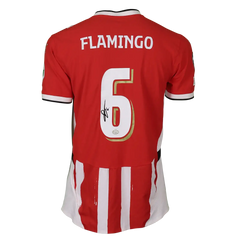 Ryan-Flamingo-PSV-Match-Worn-Back-Signed - Walkouts