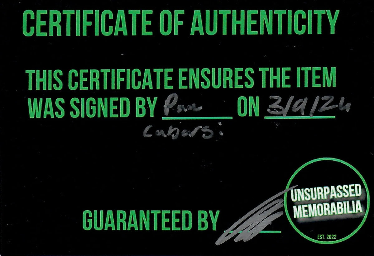 Signature close-up (signing proof) for Pau Cubarsí (FC Barcelona) — 2023-2024 • #24PCU20018202