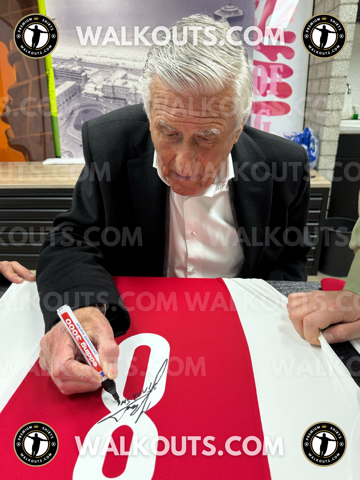 Signature close-up (signing proof) for Sjaak Swart (AFC Ajax) — 2024-2025 • #25SSW20019408