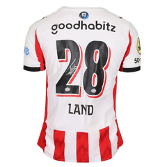 TygoLand28PSVEindhoven2025-2026Match-WornBackSigned - Walkouts