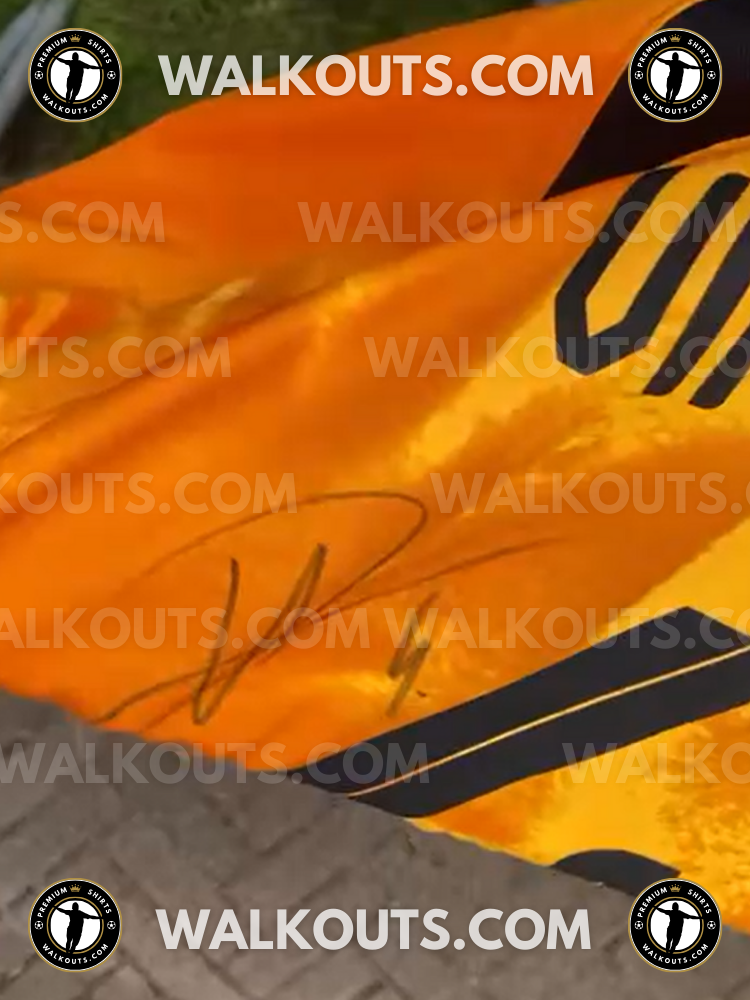 Signature close-up (signing proof) for Virgil van Dijk • #24VVD20013504
