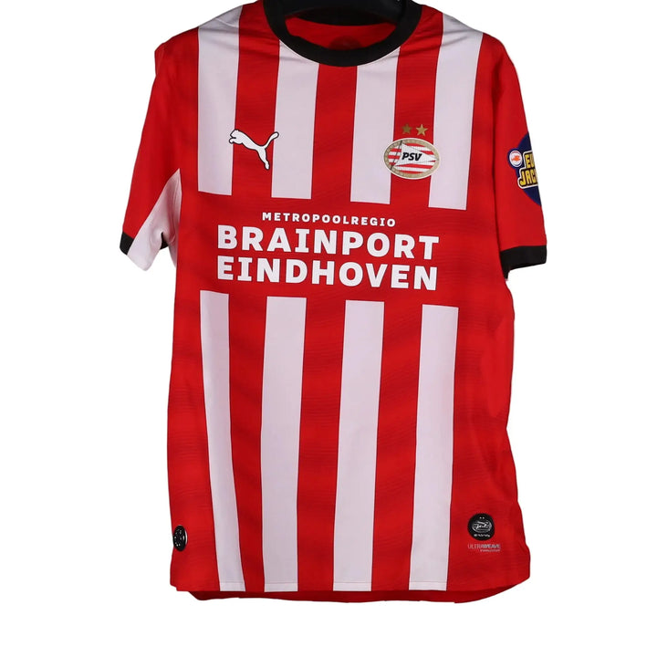 Front of Amir Bouhamdi's shirt, PSV versus AZ Alkmaar, Philips Stadion, 1 August 2026