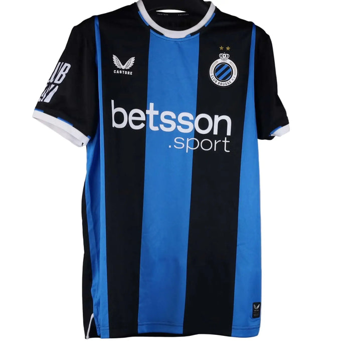 Front of Tian Nai Koren's shirt, Club Brugge versus KV Kortrijk, Jan Breydelstadion, 6 August 2026